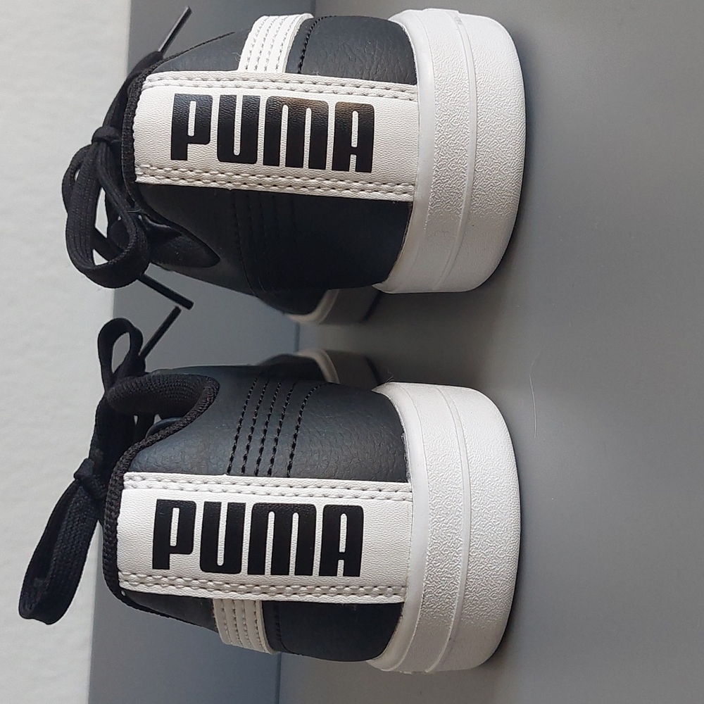 Puma Up Womens Sneakers Black & White Sz 5.5 - Picture 7 of 10